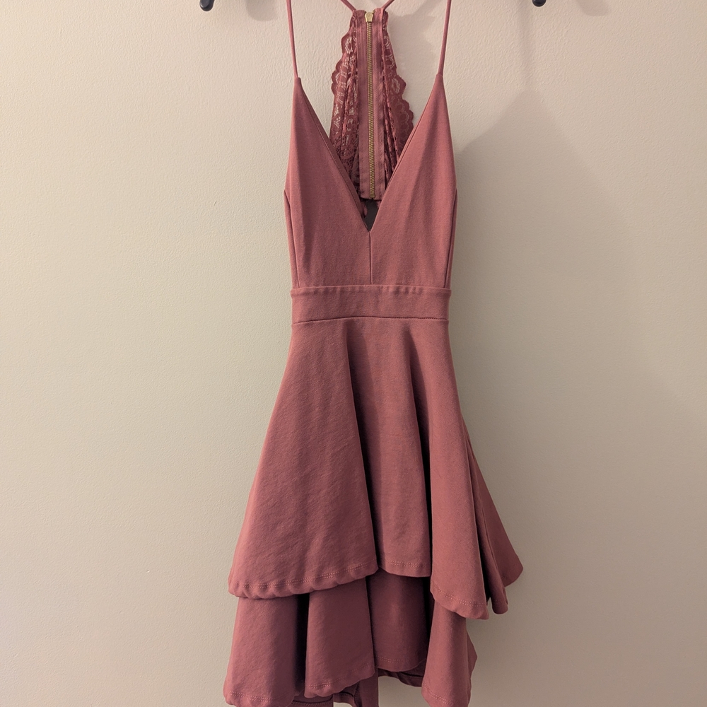 Windsor Mauve Backless Dress